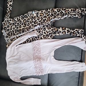 Posh Peanut Ruffle Footie Pajamas